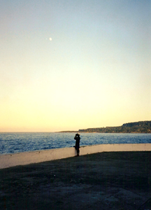 The moon
